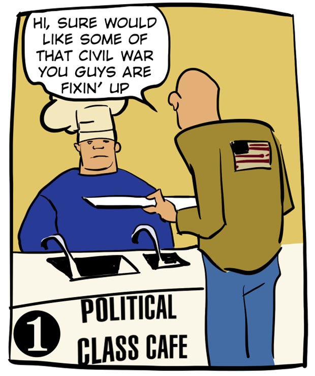 Political Cafe Panel 1